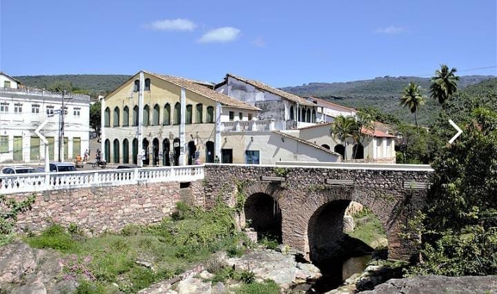 Centro histórico de Lençóis. Foto reprodução das redes sociais